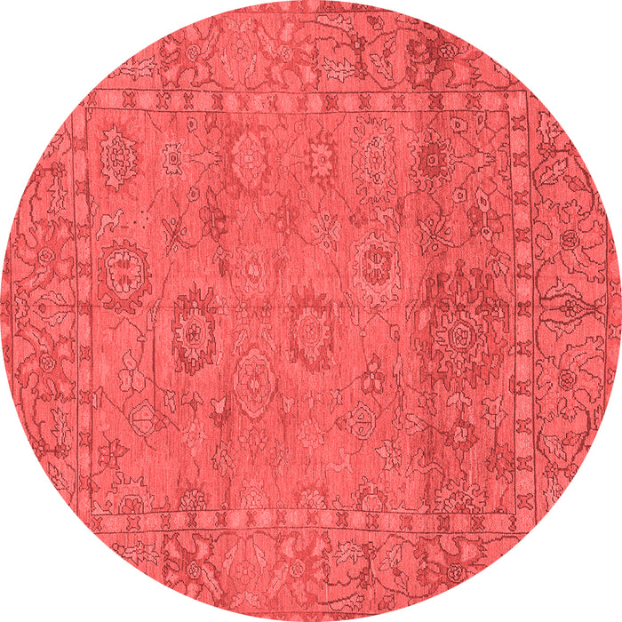 Abstract Red Modern Rug, abs1664red