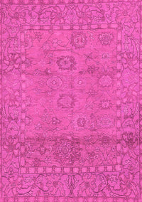 Abstract Pink Modern Rug, abs1664pnk