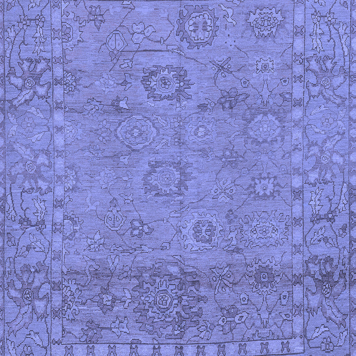 Abstract Blue Modern Rug, abs1664blu