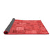 Patchwork Red Transitional Area Rugs