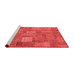 Transitional Red Washable Rugs