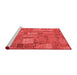 Transitional Red Washable Rugs