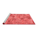 Modern Red Washable Rugs