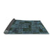 Sideview of Patchwork Light Blue Transitional Rug, abs1667lblu