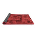 Patchwork Red Transitional Area Rugs