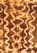 Machine Washable Abstract Orange Modern Area Rugs, wshabs1668org