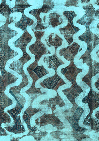 Abstract Light Blue Modern Rug, abs1668lblu