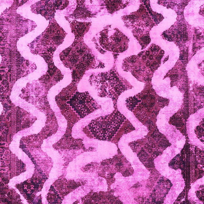 Abstract Pink Modern Rug, abs1668pnk