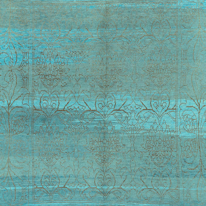 Abstract Light Blue Modern Rug, abs1669lblu