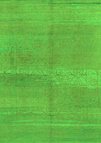 Abstract Green Modern Rug, abs1669grn