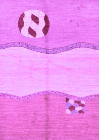 Abstract Purple Modern Rug, abs166pur