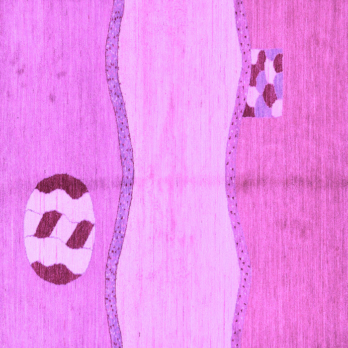 Square Abstract Purple Modern Rug, abs166pur