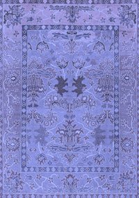 Abstract Blue Modern Rug, abs1670blu