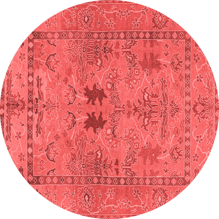 Abstract Red Modern Rug, abs1670red