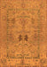 Abstract Orange Modern Rug, abs1670org