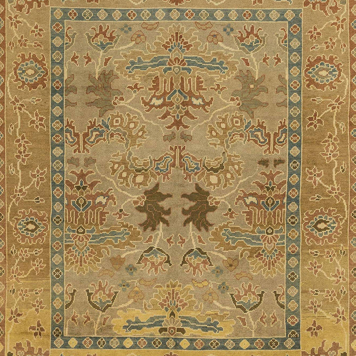 Abstract Gold Modern Rug, abs1670