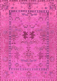 Abstract Pink Modern Rug, abs1670pnk