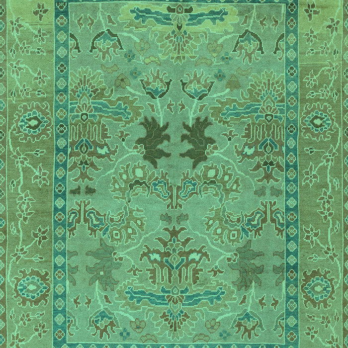 Machine Washable Abstract Turquoise Modern Area Rugs, wshabs1670turq