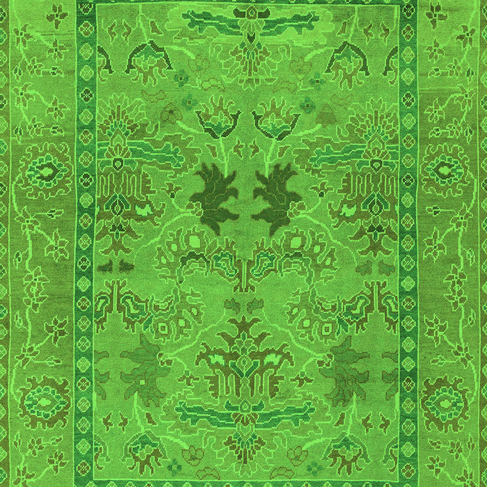 Machine Washable Abstract Green Modern Area Rugs, wshabs1670grn