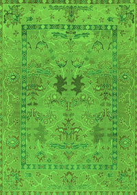 Abstract Green Modern Rug, abs1670grn