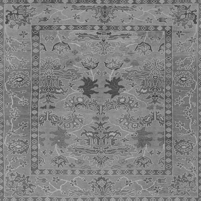 Square Machine Washable Abstract Gray Modern Rug, wshabs1670gry