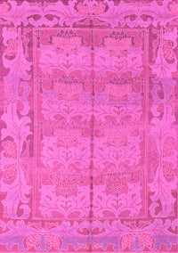 Abstract Pink Modern Rug, abs1671pnk