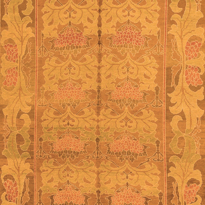 Abstract Orange Modern Rug, abs1671org