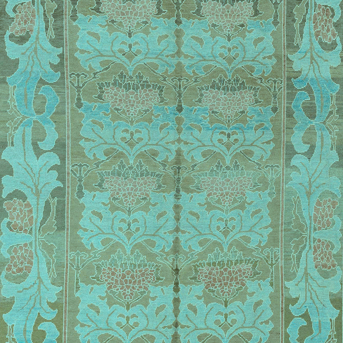 Machine Washable Abstract Light Blue Modern Rug, wshabs1671lblu