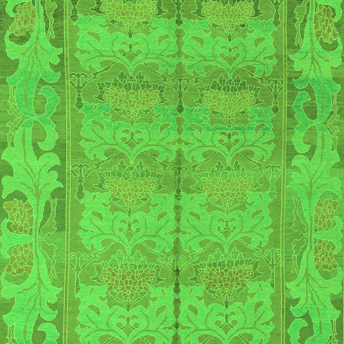 Abstract Green Modern Rug, abs1671grn