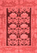 Abstract Red Modern Area Rugs