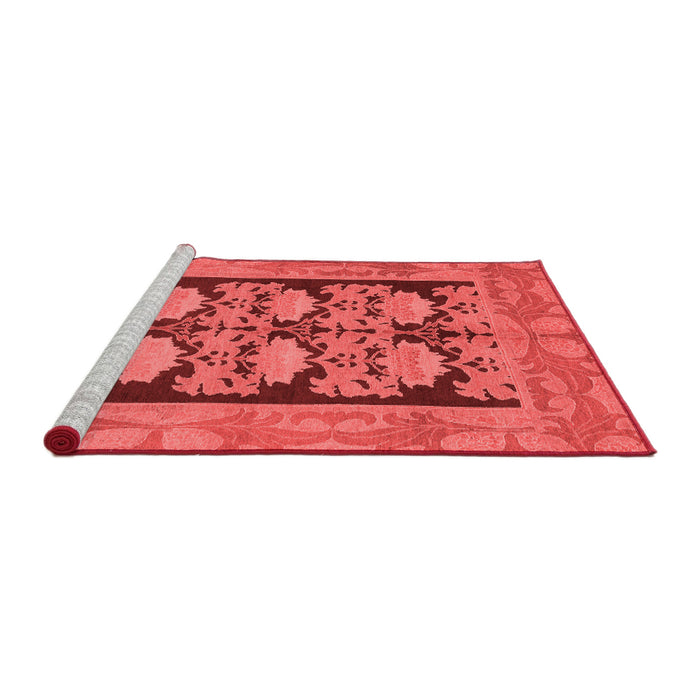 Modern Red Washable Rugs