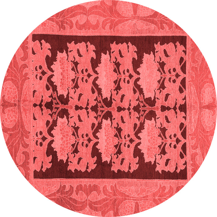 Abstract Red Modern Rug, abs1672red
