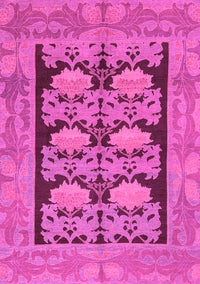 Abstract Pink Modern Rug, abs1672pnk