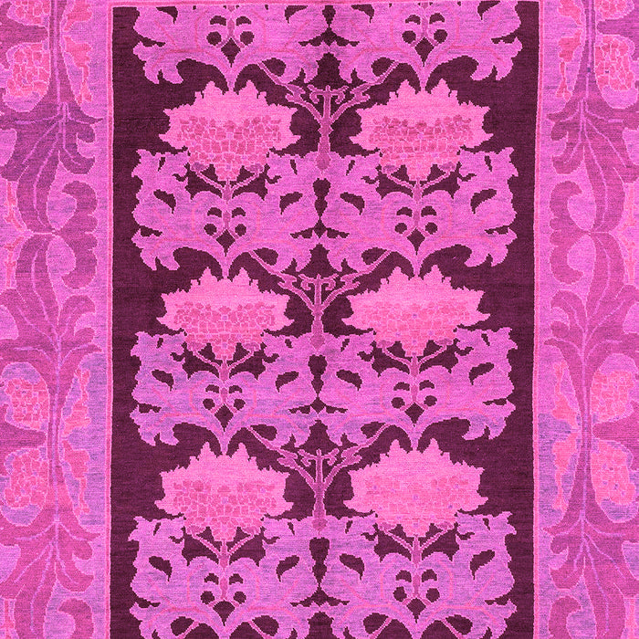 Machine Washable Abstract Pink Modern Rug, wshabs1672pnk