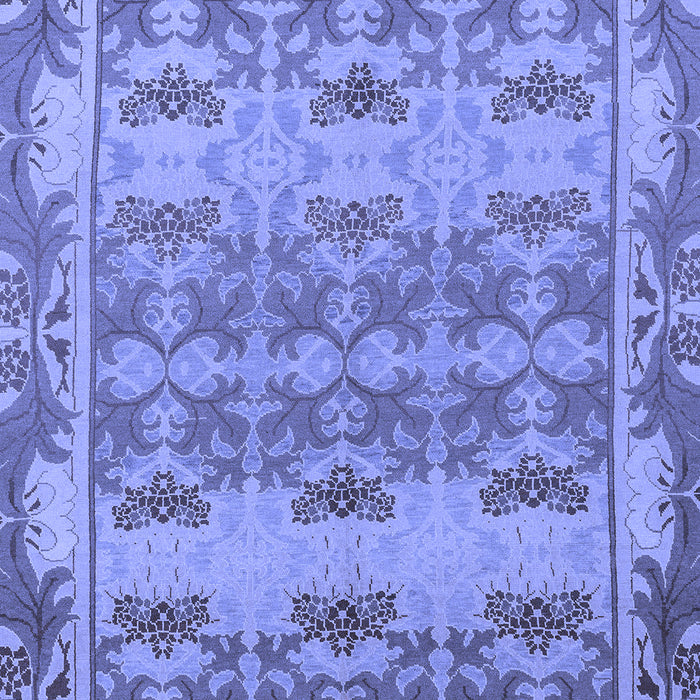 Abstract Blue Modern Rug, abs1673blu