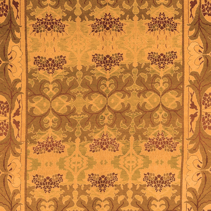 Machine Washable Abstract Orange Modern Area Rugs, wshabs1673org