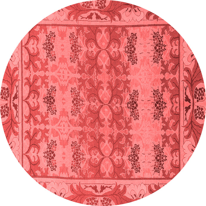 Abstract Red Modern Rug, abs1673red