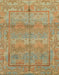 Abstract Metallic Gold Oriental Rug, abs1674