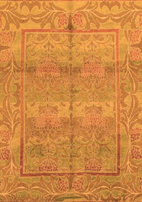 Oriental Orange Traditional Rug, abs1674org