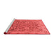 Modern Red Washable Rugs