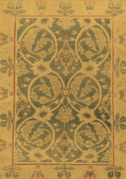 Abstract Brown Modern Rug, abs1675brn