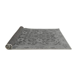 Sideview of Abstract Gray Modern Rug, abs1675gry