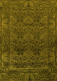 Persian Yellow Bohemian Rug, abs1676yw