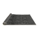 Sideview of Persian Gray Bohemian Rug, abs1676gry