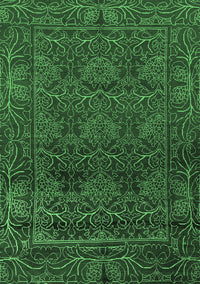 Persian Emerald Green Bohemian Rug, abs1676emgrn