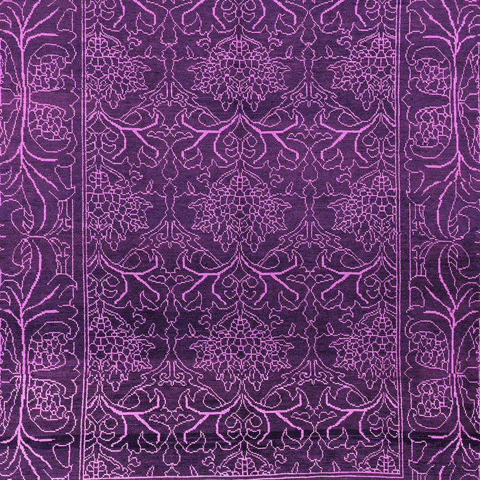 Machine Washable Persian Purple Bohemian Area Rugs, wshabs1676pur