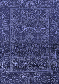 Persian Blue Bohemian Rug, abs1676blu