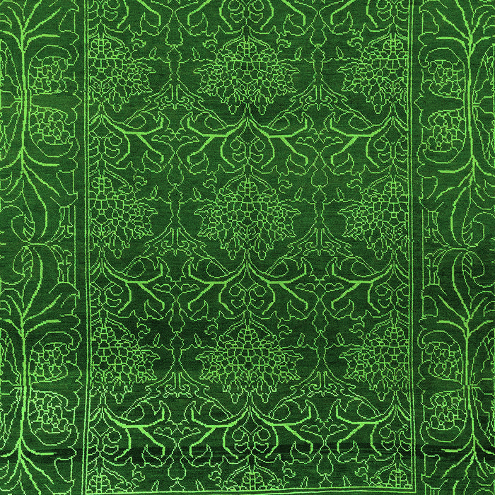 Persian Green Bohemian Rug, abs1676grn
