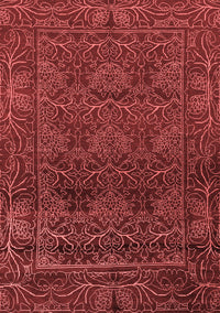 Persian Red Bohemian Rug, abs1676red