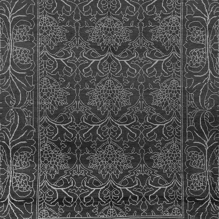 Machine Washable Persian Gray Bohemian Rug, wshabs1676gry